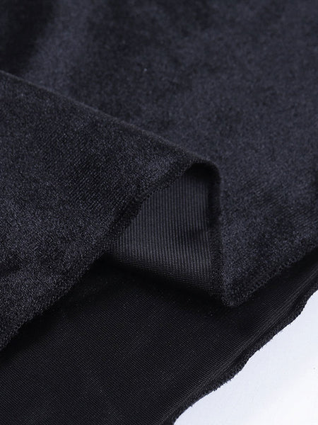 Black Gothic Poncho Polyester Rivet Spring Lolita Outwears