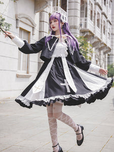 Classic Lolita Accessories Infanta Black Lace Headwear Polyester Miscellaneous