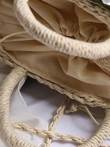 Coffee Brown Lolita Handbag Polyester Lace Flowers Accessory Lolita Accessories
