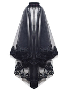 Gothic Lolita Accessories Black Lace Lace Headwear Polyester Fiber Miscellaneous