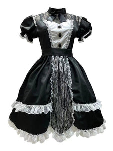 Gothic Lolita Dresses Ruffles Lace Lace Black