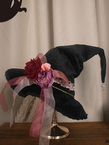 Gothic Lolita Hat Accessory Polyester Black Lolita Accessories