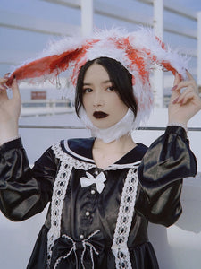 Gothic Lolita Hat White Accessory Polyester Lolita Accessories