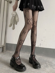 Gothic Lolita Stocking Black Accessory Lolita Accessories