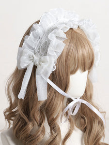 Lolita Accessories Ruffles Lace Polyester Headwear Miscellaneous