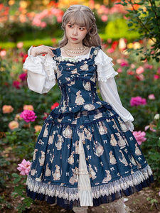 Lolita Specials Lolita Top Vest Costumes Classic Light Apricot Sleeveless