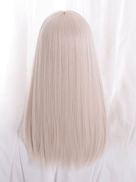 Long Lolita Wigs Heat-resistant Fiber As Image Lolita Accessories