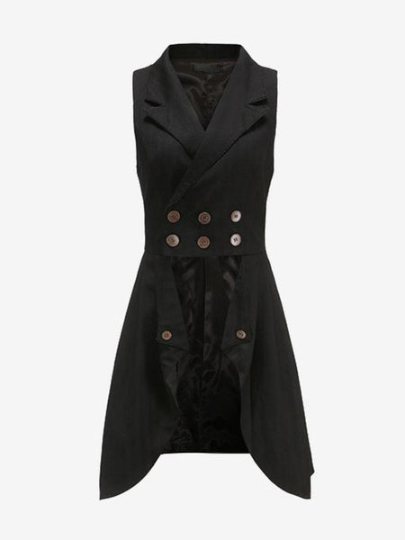 Ouji Lolita Coats Black Overcoat Polyester Summer Lolita Outwears