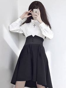 Pre-sell Gothic Lolita SK Black Lolita Skirts