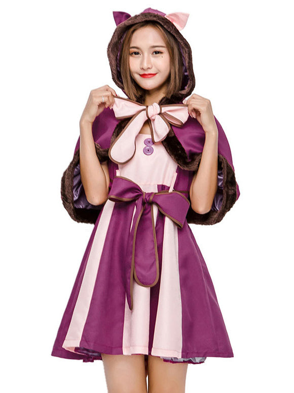 Purple Lolita JSK Dress Sleeveless Bows Lolita Jumper Skirts