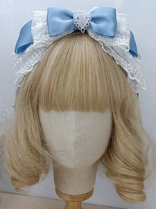 ROCOCO Style Lolita Accessories Cameo Pink Lace Bows Headwear Miscellaneous