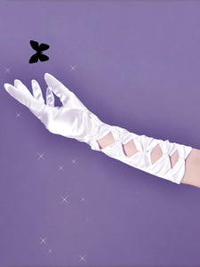 ROCOCO Style Lolita Accessories White Bows Polyester Accessory Miscellaneous