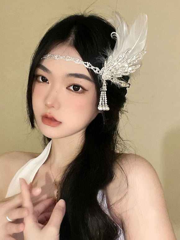 ROCOCO Style Lolita Accessories White Chains Headwear Miscellaneous