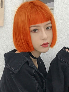 ROCOCO Style Lolita Wig Short Heat-resistant Fiber Gray Lolita Accessories