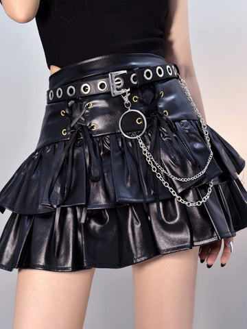 Steampunk Lolita Accessories Black Chains Sash Miscellaneous