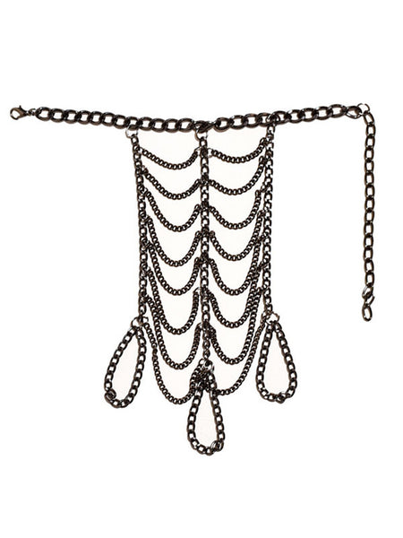 Steampunk Lolita Accessories Silver Chains Metal Accessory Miscellaneous