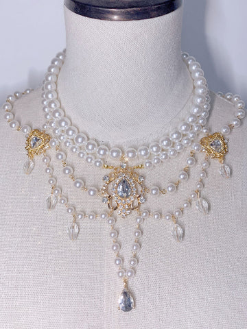 Sweet Lolita Accessories White Pearls Accessory Miscellaneous