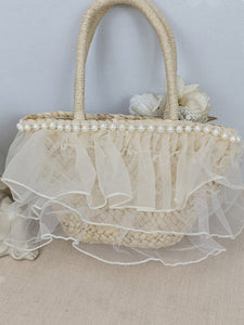 Sweet Lolita Bag Apricot Sequins Handbag Lolita Accessories