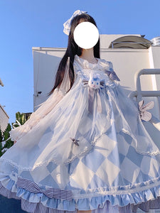 Sweet Lolita Dress Alice Polyester Sleeveless Dress