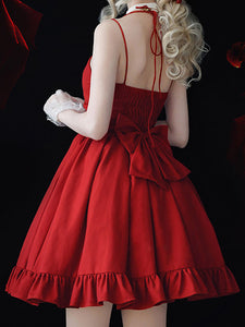 Sweet Lolita Dress Cotton Sleeveless Dress