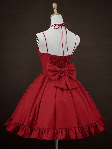 Sweet Lolita Dress Cotton Sleeveless Dress