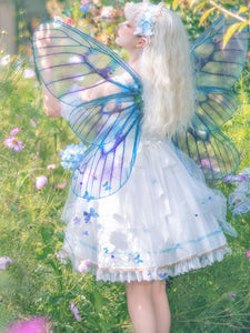 Sweet Lolita Dress Polyester Butterfly Sleeveless Dress