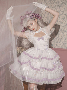 Sweet Lolita Dress Polyester Sleeveless Jumper Sweet Lolita Dress