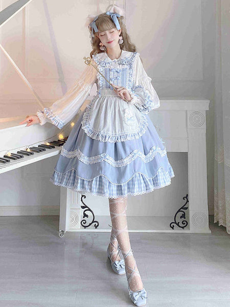 Sweet Lolita Dress Polyester Sleeveless Sweet Lolita Dress