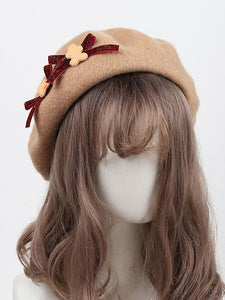 Sweet Lolita Hat Bows Accessory Red Lolita Accessories