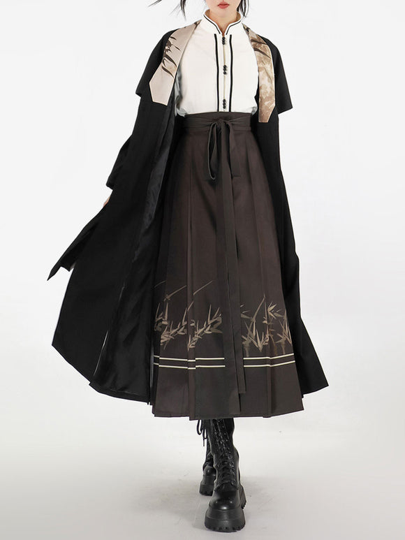 Sweet Lolita Outfits Taupe Long Skirt