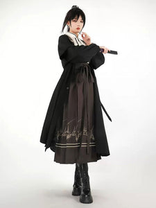 Sweet Lolita Outfits Taupe Long Skirt