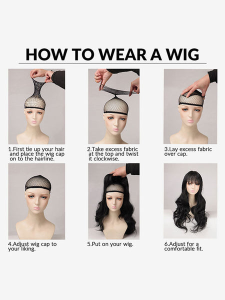 Sweet Lolita Wig Long Tousled Heat-resistant Fiber Deep Brown Lolita Accessories