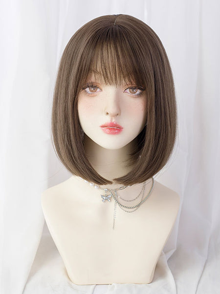 Sweet Lolita Wig Short Heat-resistant Fiber As Image Lolita Accessories