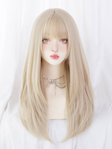 Sweet Lolita Wigs As Image Long Heat-resistant Fiber Lolita Accessories