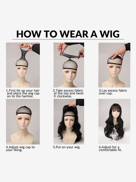 Sweet Lolita Wigs Deep Brown Long Heat-resistant Fiber Tousled Lolita Accessories