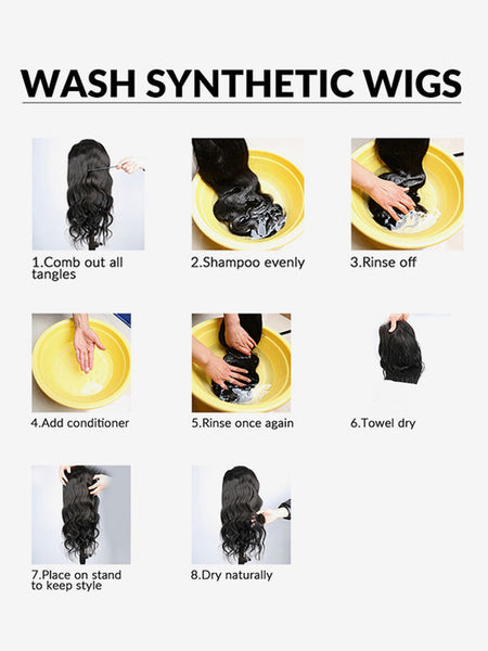 Sweet Lolita Wigs Long Tousled Heat-resistant Fiber Brownish Black Lolita Accessories