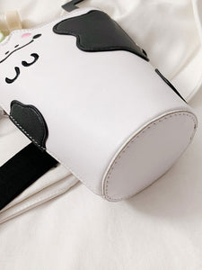 White Lolita Bag PU Leather PU Leather Cross-body Bag Lolita Accessories