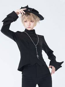 【Pre-sell】 Gothic Lolita Ouji Fashion Bowknot Flat Hat
