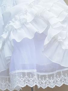 Sweet Lolita Petticoats Lace Woman White Lolita Underskirt