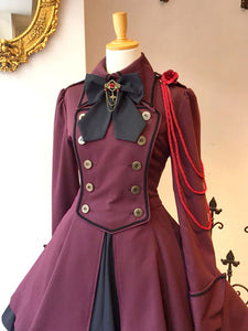 Gothic Lolita Tea Party Dress Long Sleeve Overcoat Lolita Dress