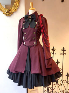 Gothic Lolita Tea Party Dress Long Sleeve Overcoat Lolita Dress