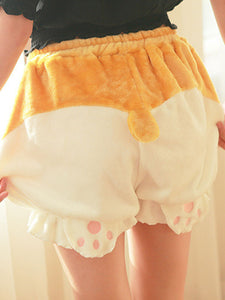 Sweet Lolita Bloomers Animal Print Yellow Lolita Shorts