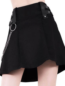 Gothic Lolita SK Rivet Chains Militory Lolita Skirts