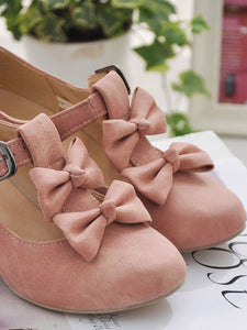 Sweet Lolita Footwear Bows Prism Heel Lolita Pumps