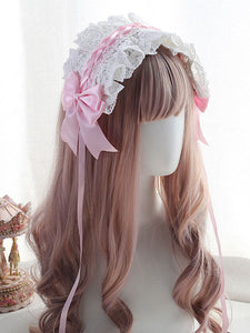 Sweet Lolita Headdress Lace Bows Lolita Headband
