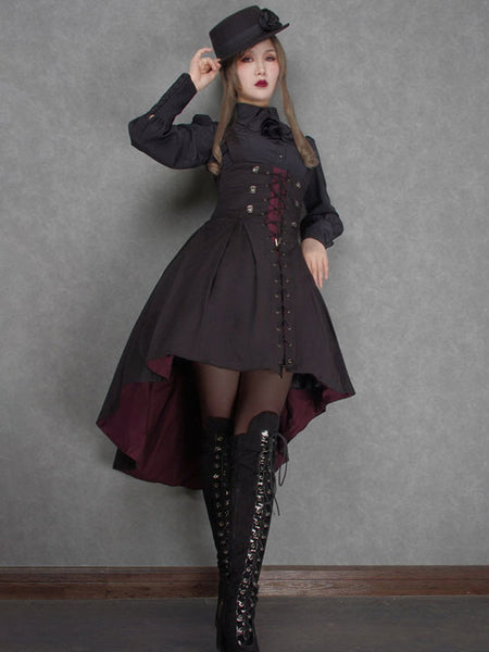 Gothic Lolita Corset Jumper Skirt Farron Covenant Lolita JSK