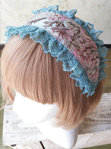 Sweet Lolita Headband KC Windsor's Afternoon Tea Embroidered Lolita Headpiece