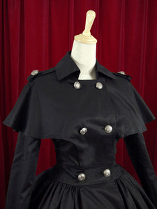 Wasp-waisted Elegant Cotton Buttons Lolita Dress
