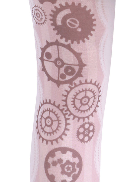 Sweet Lolita Socks Light Pink Printed Lolita Stocking