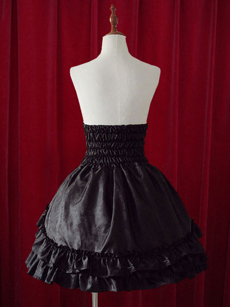 Fantastic Layered Ruffles Cotton Lolita Skirts